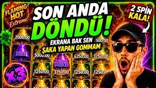 Flaming hot extreme b&ouml;yle bir geri d&ouml;n&uuml;ş ben g&ouml;rmedim cuz ☘️🎰☘️🎰☘️🎰