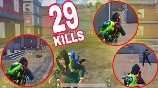 29 KILLS!!😱NEW MY BEST GAMEPLAY SUPER RUSHED| PUBG MOBILE