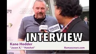 My 'HATCHET' 10th Anniv. Red Carpet Interview with Kane Hodder
