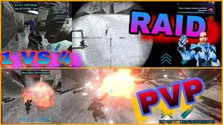 ( ARK MOBILE ) RAID BIG BASE 🔥 WITOUT BEER JAR🍺 1 VS 4 ✨ (S2E5)