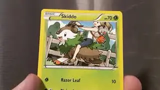 Megagoldduck Opening Pokemon XY Break Through Cards