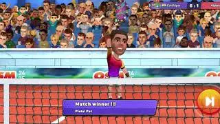 First Win at St. Juste University Stadium | Singles Match | Clay Court | Mini Tennis Android Game