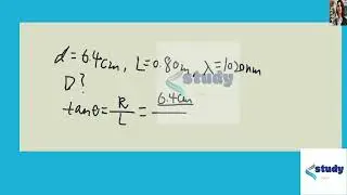 Size of small bead Infrared radiation of wavelength 1020 passes a dark, round glass bead and produce