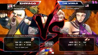 Zhivago PRIME (Rufus) v. Derrick Legend (Juri) - USF4 Ranked