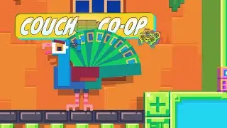 Crossy Road Castle - Couch Co-op Roguelike GAMEPLAY on the PS5 PRO - Local Co-op Action Game