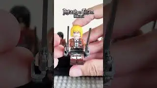 LEGO Attack on Titan by WM #lego #attackontitan #anime #shorts