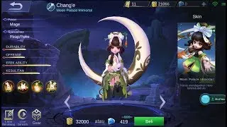 New Hero Chang'e (Mage) Mobile Legends Update Patch 1.2.70 (2018/4/19)