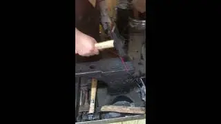 Making a part of the fireplace set