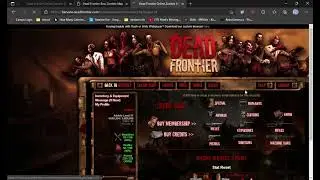 DEAD FRONTIER HOW TO MAKE MONEY 2021