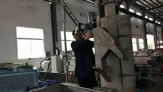 Plastic TPR Underwater Pelletizing Co-rotating Twin Screw Extruder Masterbatch Compound Granulator