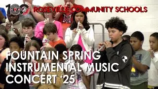 Fountain Elementary Spring Instrumental Music Concert 2025