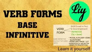 Verbs: Base Form | English Grammar | LIY | Learn It Yourself