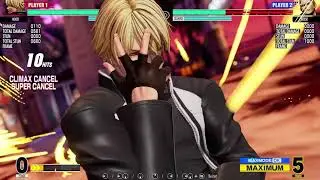 KOF XV Rock 786 Dmg Corner Combo (No Blue Raw Max)