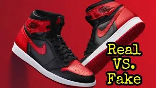 BEST Real vs. Fake // Jordan 1 “Bred Banned 2016”