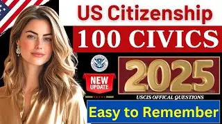 2025 random 100 civics questions and answers - U.S. citizenship interview I N400 Interview #n400