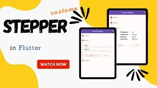 Stepper in Flutter | ویجت چند مرحله ای در فلاتر