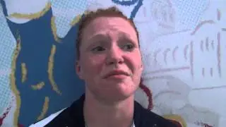 Jennifer Page (USA) after winning 63 kg bronze medal at Junior Worlds