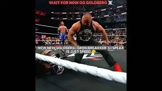 Now New Goldberg (bron breaker's) spear is just speed 🥱 but Og Goldberg spear ☠️