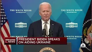 President Biden: We're authorizing additional $800M in security aid for Ukraine