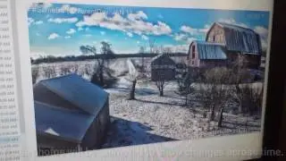 What is Same Barn, Different Day? | A time-lapse photo series of an old New York State barn
