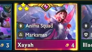 OMG! 3 Star Xayah; TFT set 14 patch 14.2