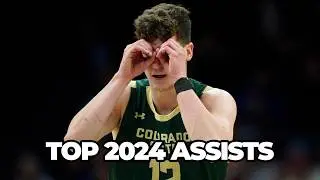 Top assists of the 2024 NCAA men's tournament