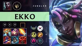 Ekko Jungle vs Zaahen - KR Challenger Patch 26.03