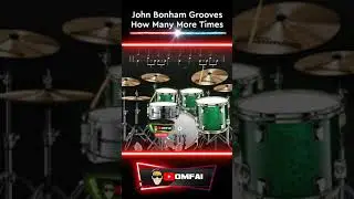 John Bonham Grooves - How Many More Times #shorts #ledzeppelin #drumgroove