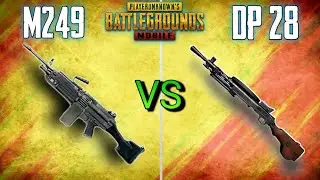 M249 Vs Dp28 Full Detailed Comparision | Pubg Mobile Guns Guide #1 | Mr apocalypse