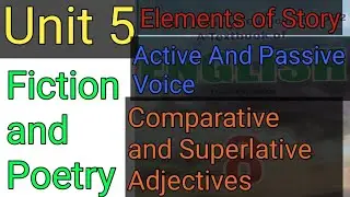 Fiction and Poetry Exercise Chapter 5 Grade 8 English KP Textbook