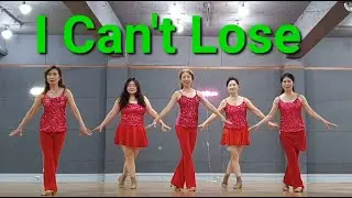 I Can't Lose line dance (Intermediate) Demo