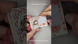 A mini mini Junk Journal. #junkjournal #minijunkjournal