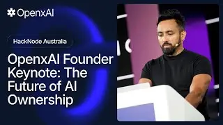Вступительный доклад основателя OpenxAI Эштона: Будущее владения ИИ