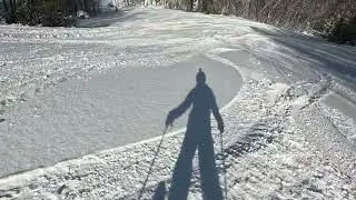 Skiing at Black Mountain of Maine 2/1/2025
