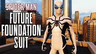 SPIDER-MAN (PS4) - Future Foundation Suit Gameplay @ 1080p ᴴᴰ ✔