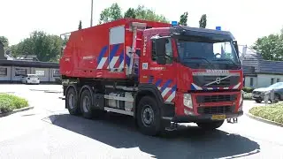 Haakarm 23-4483 + WTH 23-4462 met spoed naar een grote Natuurbrand aan de Buulderbosdijk in Weert