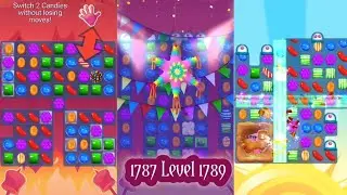 Candy Crush saga 1787 Levels1789 🎉👈