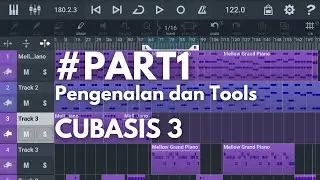 #PART1 Pengenalan Tools DAW Mobile CUBASIS 3 Android