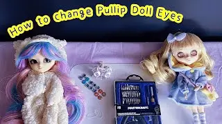How to Change Pullip Doll Eyes, Pullip Doll Eyemech & Head Components