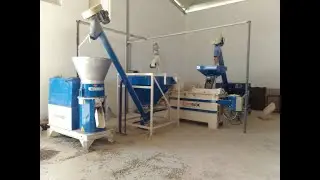 EKOSTAR1000 Pellet Feed Mill Plant (1 ton/h)