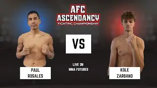 Kole Zarbano vs Paul Rosales | TKO Finish (Round 2) | AFC