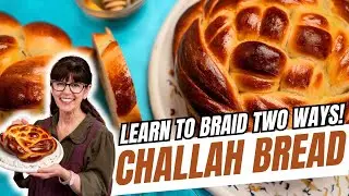 Challah Bread | 4-Strand & 8-Strand Techniques
