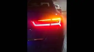 2016 Audi S6 Dynamic Turn Signal Slow Motion