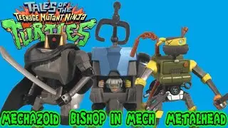 Mutations Mix N Match Mechazoid, Bishop & Metalhead Review Tales of the Teenage Mutant Ninja Turtles