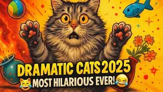 Most Dramatic Cat Moments 2025! Hilarious Fails & Drama 😹😂