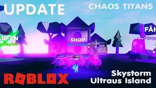 ROBLOX &bull; Ninja Legends &bull; CHAOS TITANS/Skystorm Ultraus Island