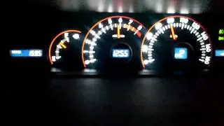 トヨタ　ヴォクシー　ZRR70 0-100km/h（BLITZ ADVANCE POWER AIR CLEANER）