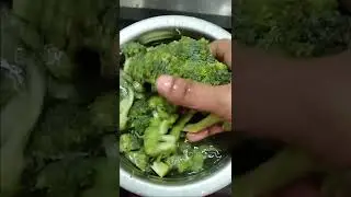 broccoli #cleaning#cutting#healthy#