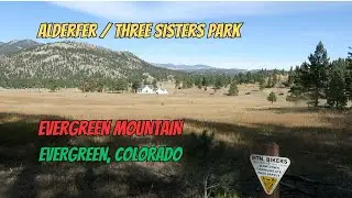 ALDERFER/THREE SISTERS PARK - HIKING TO EVERGREEN MOUNTAIN, EVERGREEN, COLORADO