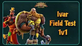 Ivar the Boneless 1v1 Test - Rise of Kingdoms